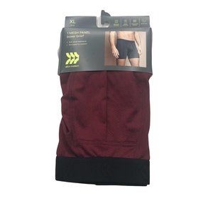All In Motion Men's 1 Mesh Panel Boxer Brief Red XL 40-42 New